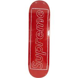 Supreme Kaws Chalk Logo Skateboard "SS 21" Size OS