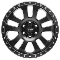 Pro Comp Wheels Prodigy Black Wheel with Painted inches, -6