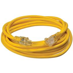 Southwire High Visibility Extension Cord Lighted End, 25' 12/3