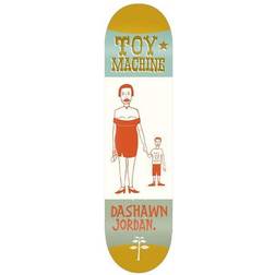 Toy Machine Skateboard Deck Margaret Kilgallen Reissue (Dashawn Jordan) Hvid/Brun 8.25"