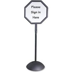 SAFCO Double Sided Sign Magnetic/Dry Erase