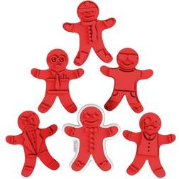 Tovolo Ginger Boy White/Red Cookie Cutter