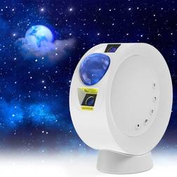 Star Projector Galaxy Moon for Control 4000mAh Night Light