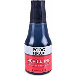 Self-Inking Refill Ink, Black, 0.9 oz. Bottle