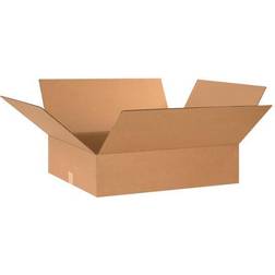 Quill Box Partners Flat Corrugated Boxes 24' x 20' x 8' Kraft 20/Bundle 24208