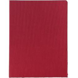 Jam Paper Â Corrugated Two-Pocket Fluted Folders, Red, Bulk 100/Box (87500B100) Red