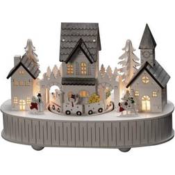 Konstsmide House/Church Wood 5 LED Weihnachtsleuchte 15.5cm