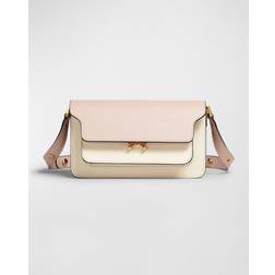 Marni Pink & Off-White East West Trunk Bag