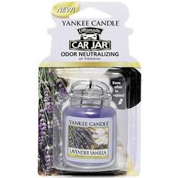 Yankee Candle Lavender Vanilla Car Jar Ultimate Air Freshener