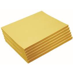 Heavyweight Yellow Construction Paper, 9" 12", 300