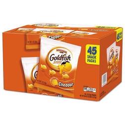 Pepperidge Farm Goldfish Cheddar Crackers 1 Snack Packs 45-count Multi-pack Box