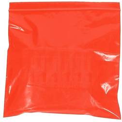 3"W x 5"L Reclosable Poly Bag, 2.0 Mil, 1000/Carton (PB3550R) Red