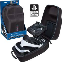 PlayStation VR Headset and Accessories Carrying Case – Protective Deluxe Travel Case – Black Ballistic Exterior Official Sony Licensed Product