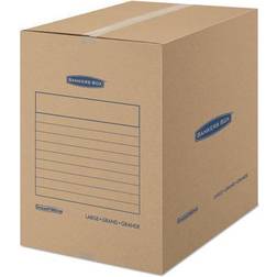 Bankers Box SmoothMove Basic Large Moving Boxes 18"x18"x24" 15-pack