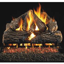 Peterson Real Fyre 24" Charred Oak Gas Logs (Logs Only Burner Not Included) CHD-24