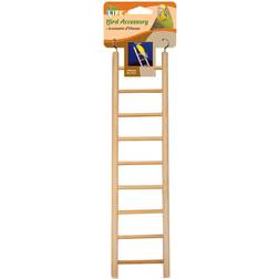 Penn Plax 9 Step Wooden Ladder For Birds 1 ea 1 ea