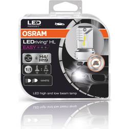 Osram Ledriving Hl Easy H4 Bulb Twin Pack