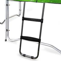 Pure Fun Universal Trampoline Ladder 2 Step Anti-slip 220lb Weight Limit