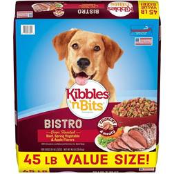 Kibbles 'n Bits Bistro Adult Oven-Roasted Beef Recipe Dry Dog Food