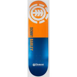 Element Skateboard Deck Squared (Barley) Blå/Orange/Hvid 8.125"