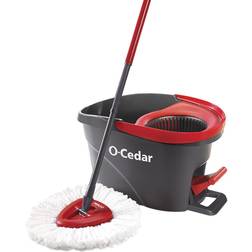 O-Cedar EasyWring Microfiber Spin Mop and Bucket Cleaning System