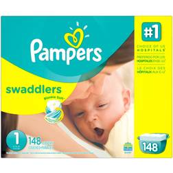 Procter & Gamble Pampers Swaddlers Newborn Diapers Size 1 148 count