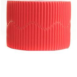 Bordette Corrugated Roll flame red