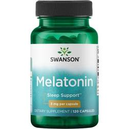 Swanson Premium Melatonin Supplement Vitamin 3 mg