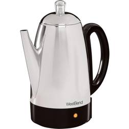West Bend 12 Cup Stainless Steel Percolator
