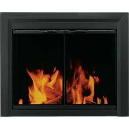 Pleasant Hearth Carlisle Fireplace Glass Door Black CL-3000 37-1/2"L x 30"H