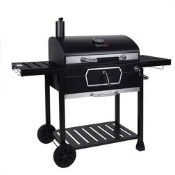 Royal Gourmet CD2030AN 30-Inch Charcoal Grill, Deluxe BBQ Smoker Picnic
