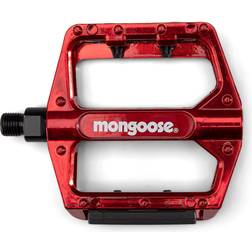 Mongoose Adult Mountain Bike Pedals Red