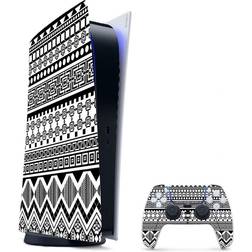 MightySkins Compatible with PS5 Playstation 5 Digital Edition Bundle - Black Decal wrap