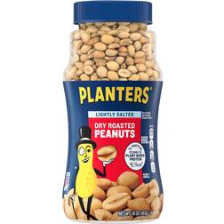 Planters Dry Roasted Peanuts, Lightly Salted