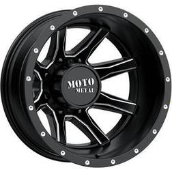 Moto Metal mo995 17X6.5 8X200 -140et 142.00mm Satin Black Milled Rear Wheel