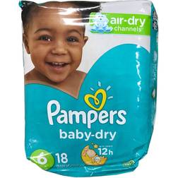 Procter & Gamble Pampers Baby Dry Diapers Size 6 18 Count