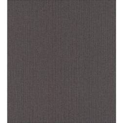 Rasch Brewster Home Fashions Solid Woven Wallpaper, Black