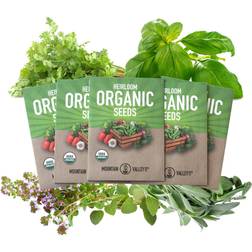 Organic Italian Herb Garden Seed Collection