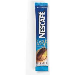 Nescafe Gold Blend Decaffeinated One Cup Sticks Coffee Sachets