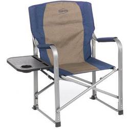 Kamp-Rite CC105 Outdoor Folding Director s Chair w/ Side Table (2)