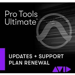 Avid Pro Tools Ultimate 1-Year Software Updates And Support, Renewal Of Perpetual Licenses, One-Time Payment