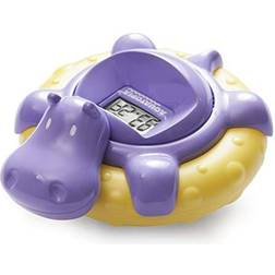 Aquatopia Bath Thermometer Digital Audible Alarm Purple