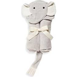 Elegant Baby Infant Unisex Elephant Bath Wrap Gray