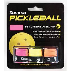 Gamma Pickleball Supreme Overgrips 3-Pack
