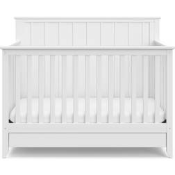 Storkcraft Forrest 5-in-1 Convertible Baby Crib with Drawer 55.8x30.4"