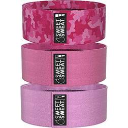 Sports Research Sweet Sweat Hip Bands, 3 Piece Kit