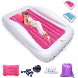 Sleepah Inflatable Toddler Travel Bed Inflatable & Portable Bed Air Mattress Set –Blow Mattress