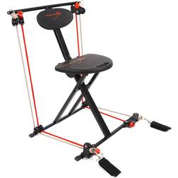 Total Flex S- Compact Portable Home Gym in Black Black