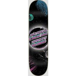 Santa Cruz Chrome Dot Space Everslick Skateboard Deck Multicolour