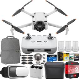 DJI Mini 3 Drone Quadcopter Fly More Combo Kit RC-N1 Remote FPV Deluxe Bundle